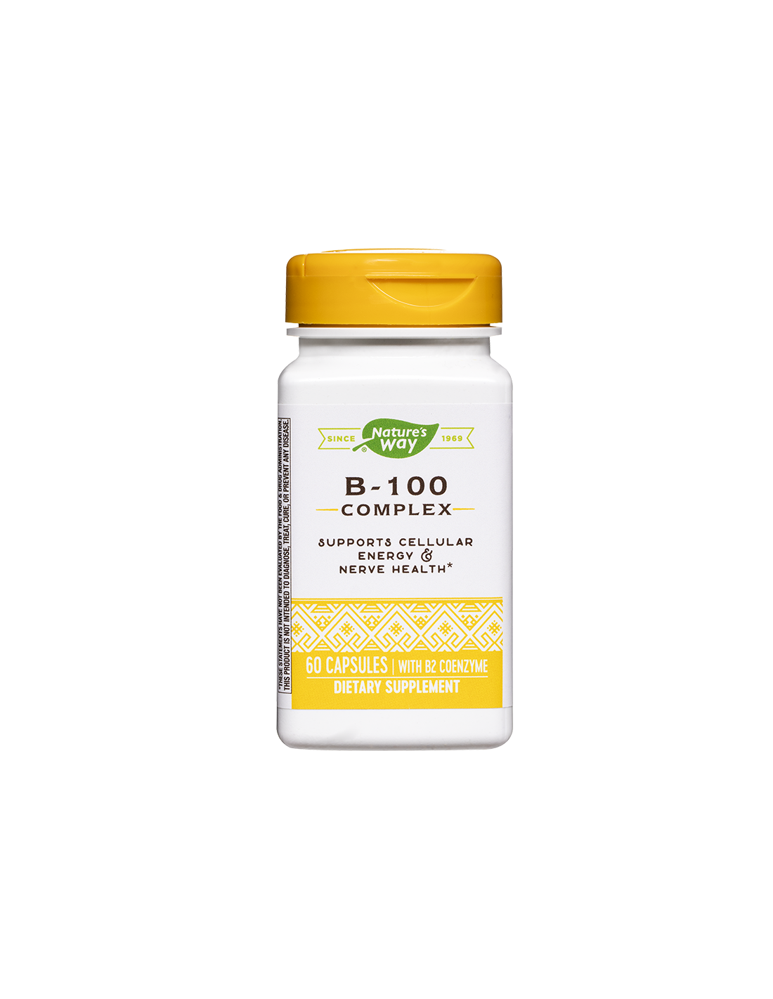 B-100-Komplex – Vitamin B 100-Komplex, 60 Kapseln Nature's Way