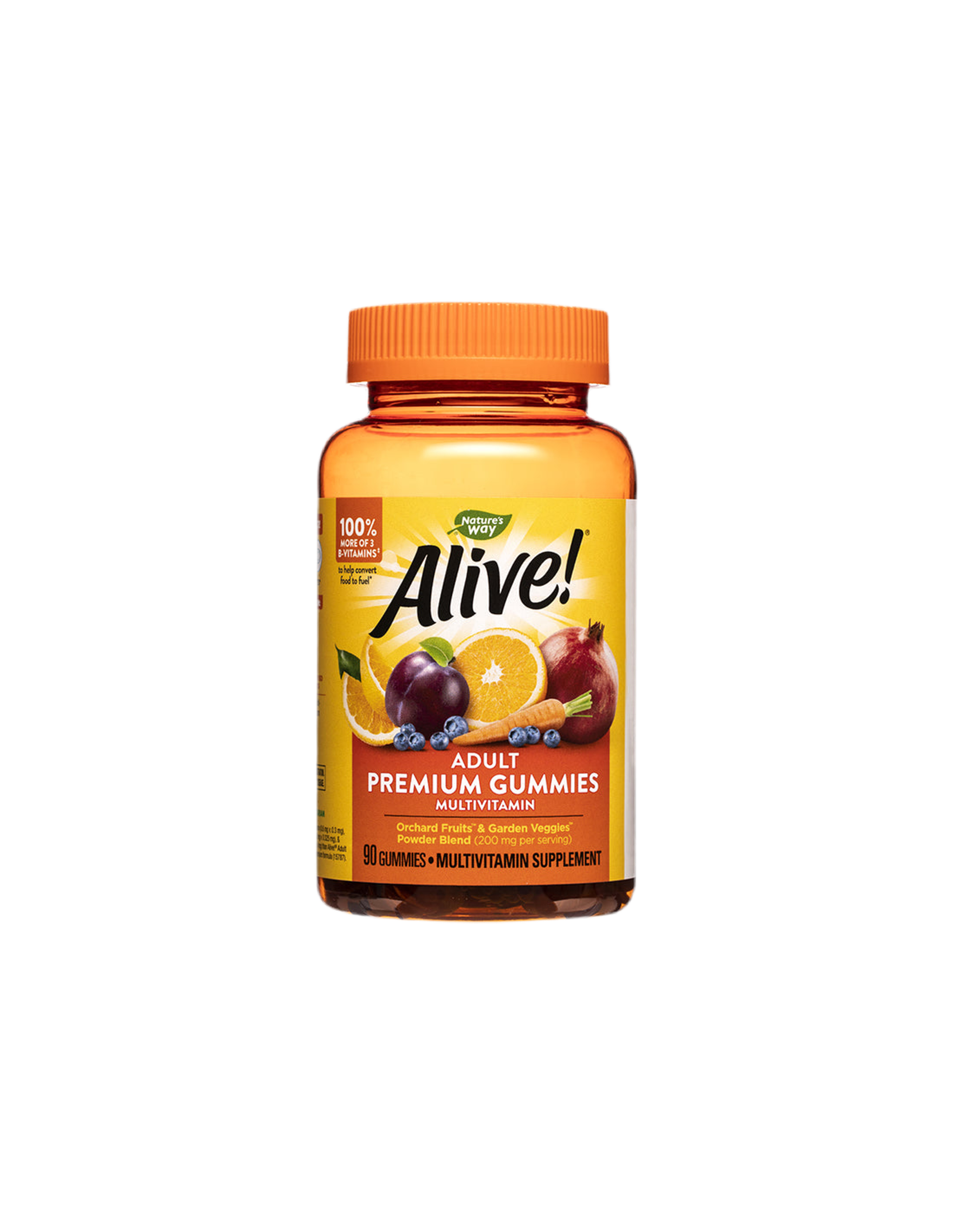 Alive! Adult Premium Gummies Multivitamin / Alive! Nature's Way Premium Multivitamin for Adults, 90 Softgels - Nutra Best Europe