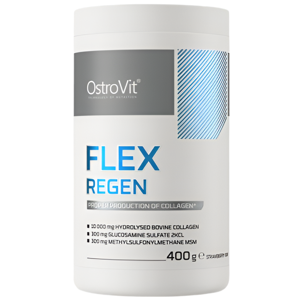 Flex Regen | Kollagen + Glucosamin, Chondroitin, MSM, Hyaluronsäure 400 Gramm