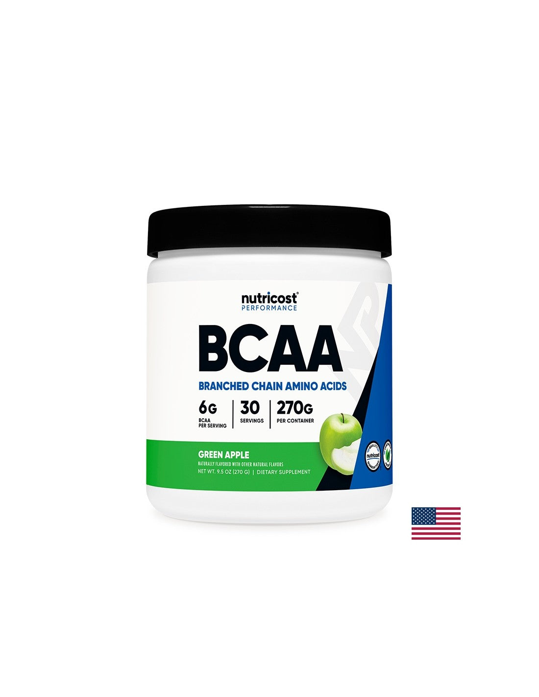 Muskelmasse - BCAA, 270 g <tc>Nutricost</tc>
