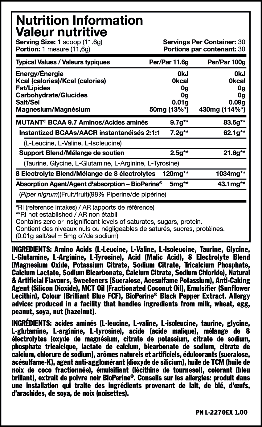 BCAA 9,7/30 Portionen - 0,348 kg