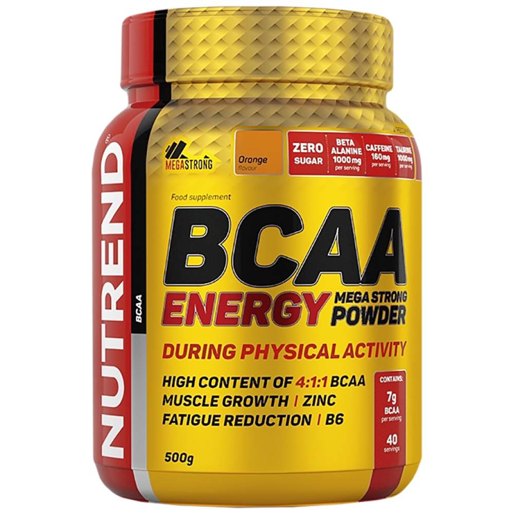 BCAA Energy Mega Strong – 500 Gramm