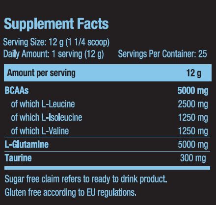 BCAA+Glutamin Xpress 0,300 kg