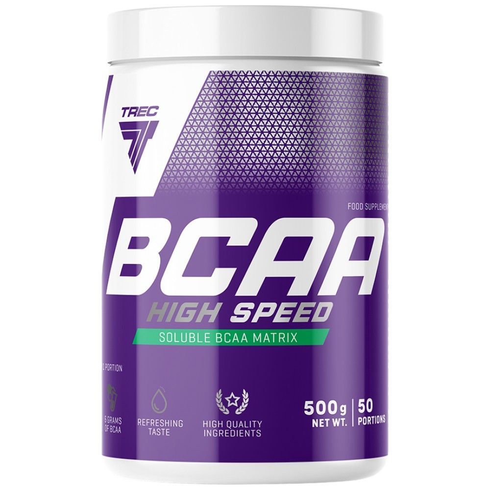 BCAA High Speed | Lösliche BCAA-Matrix – 500 Gramm