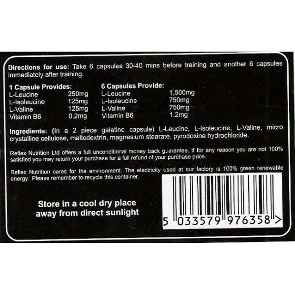 BCAAs – 200 Kapseln