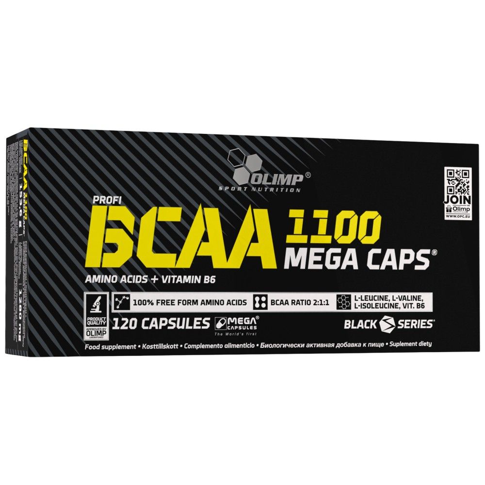 BCAA Mega Caps 1100 - 120 Kapseln