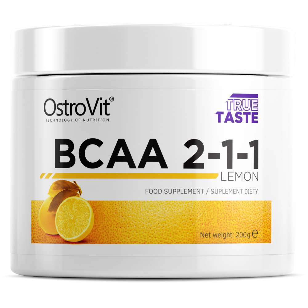 BCAA 2: 1: 1 Pulver - 200 Gramm