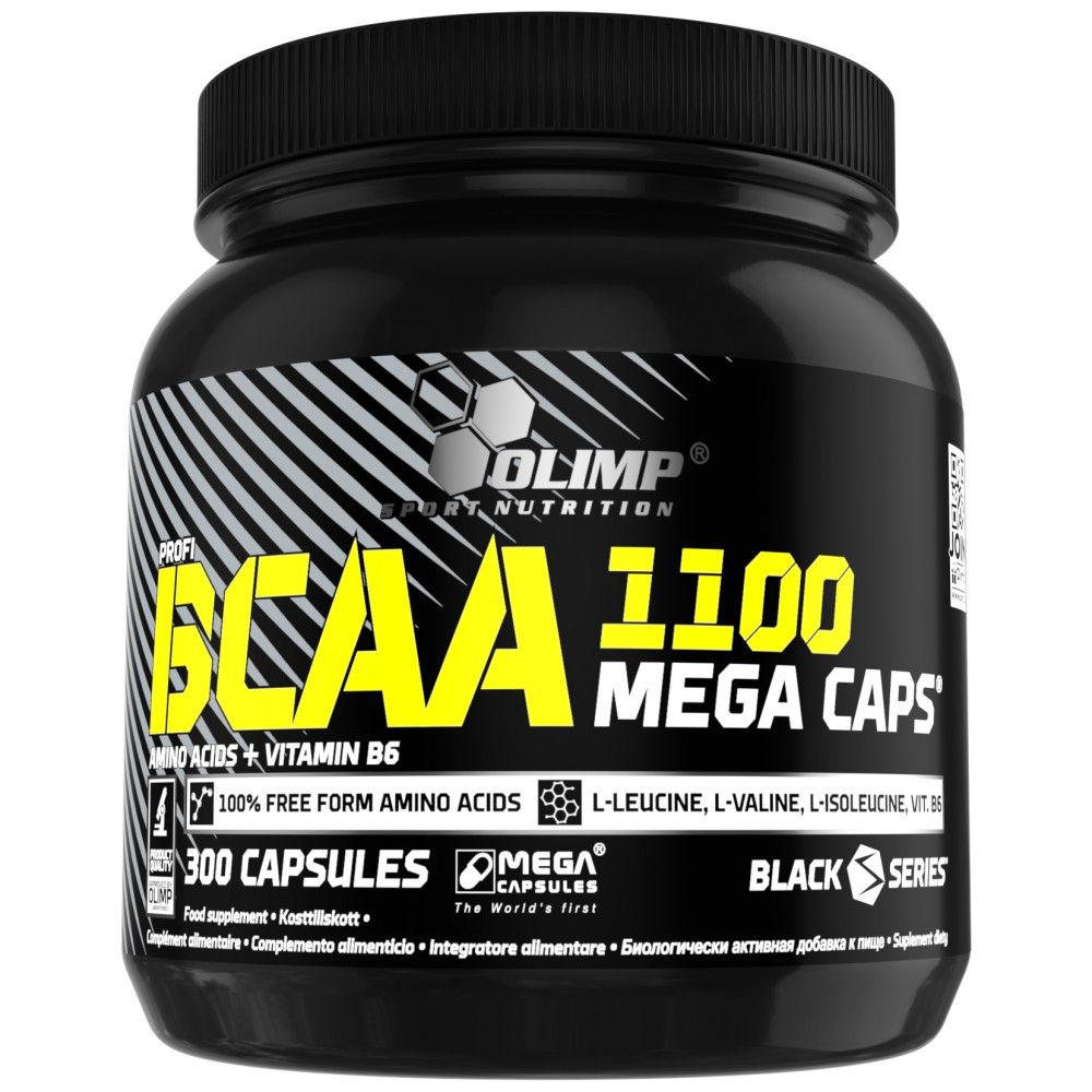 BCAA Mega Caps 1100 - 300 Kapseln