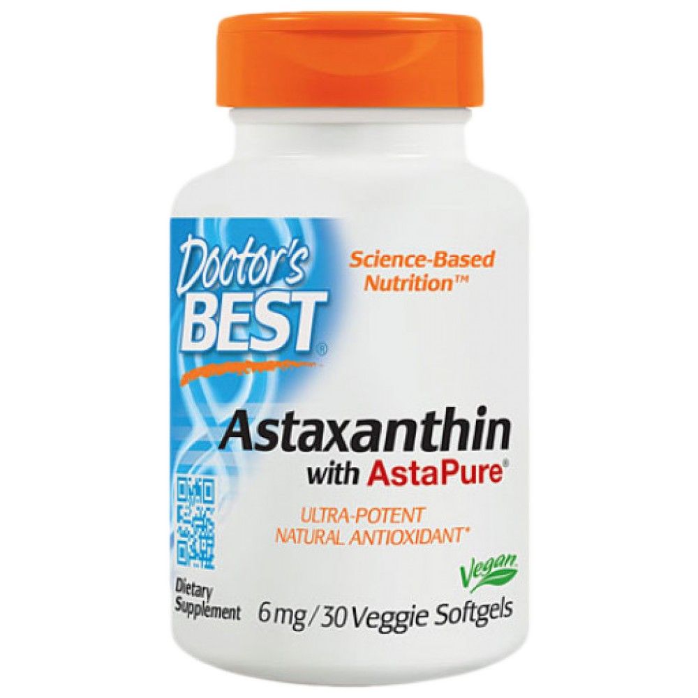 BESTES Astaxanthin 6 mg – 30 Gelkapseln