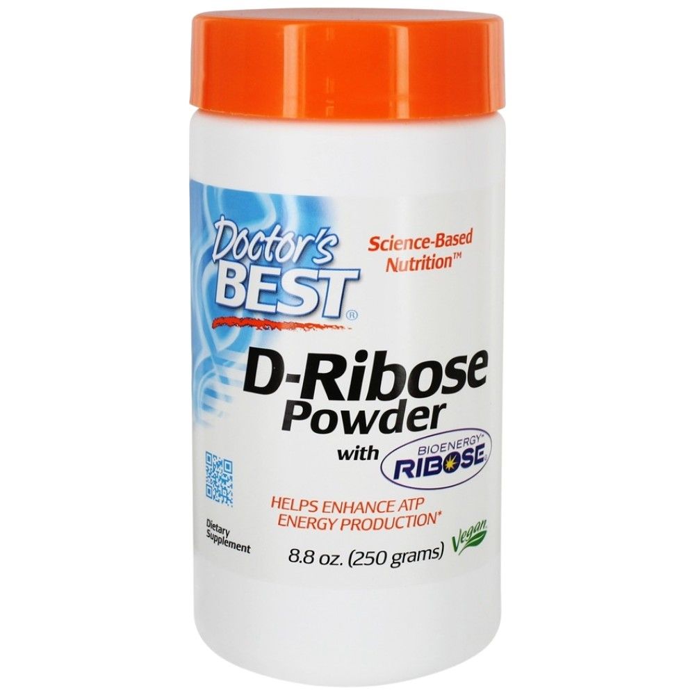 BESTES D-Ribose-Pulver – 250 Gramm