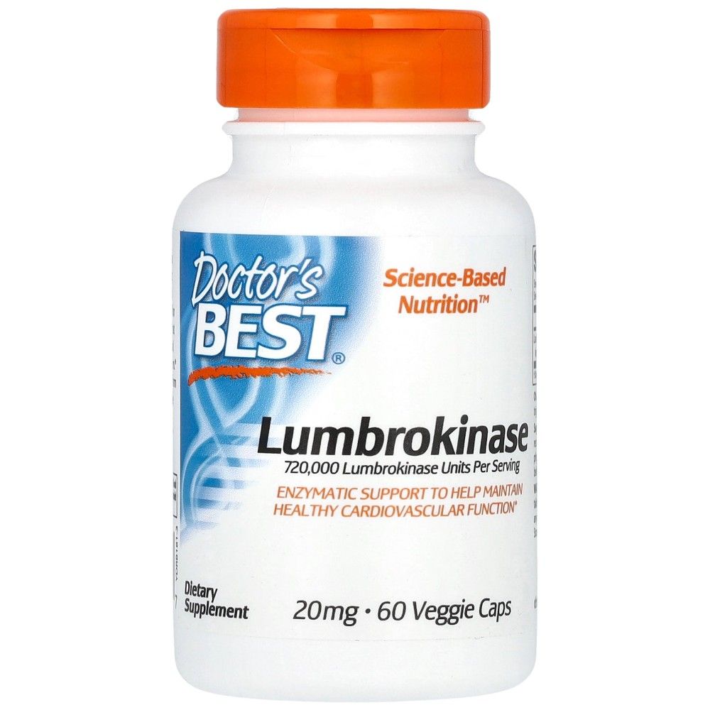 BESTE Lumbrokinase 20 mg – 60 Kapseln