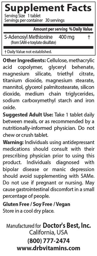 BEST SAMe 400 mg – 30 Tabletten