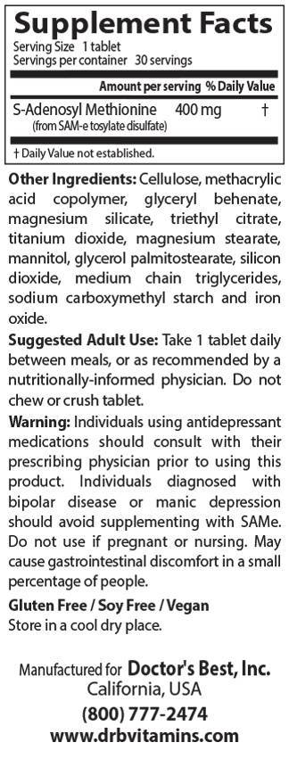 BEST SAMe 400 mg – 60 Tabletten