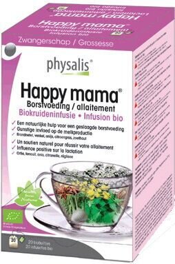 BIO HAPPY MAMA/Tee für stillende Mütter Bio x 20 Stück - <tc>Physalis</tc>