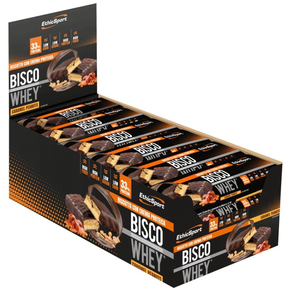 BISCO WHEY High Protein Riegel – 24 x 40 Gramm