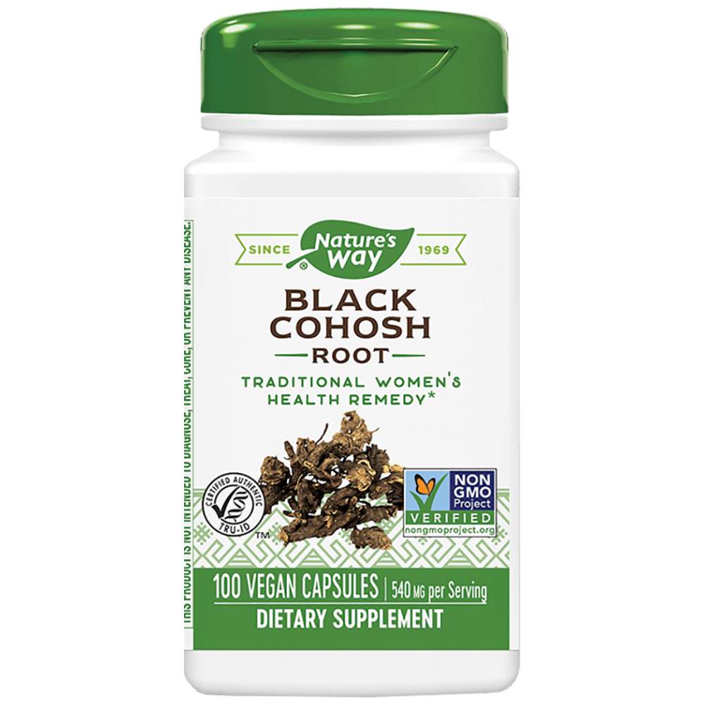 Schwarze Cohosh -Wurzel 540 mg - 100 Kapseln