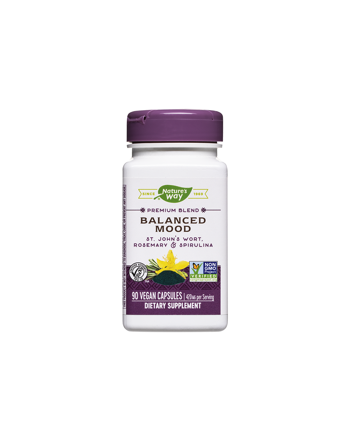 Balanced Mood – Antistress und gute Laune, 90 Kapseln Nature's Way