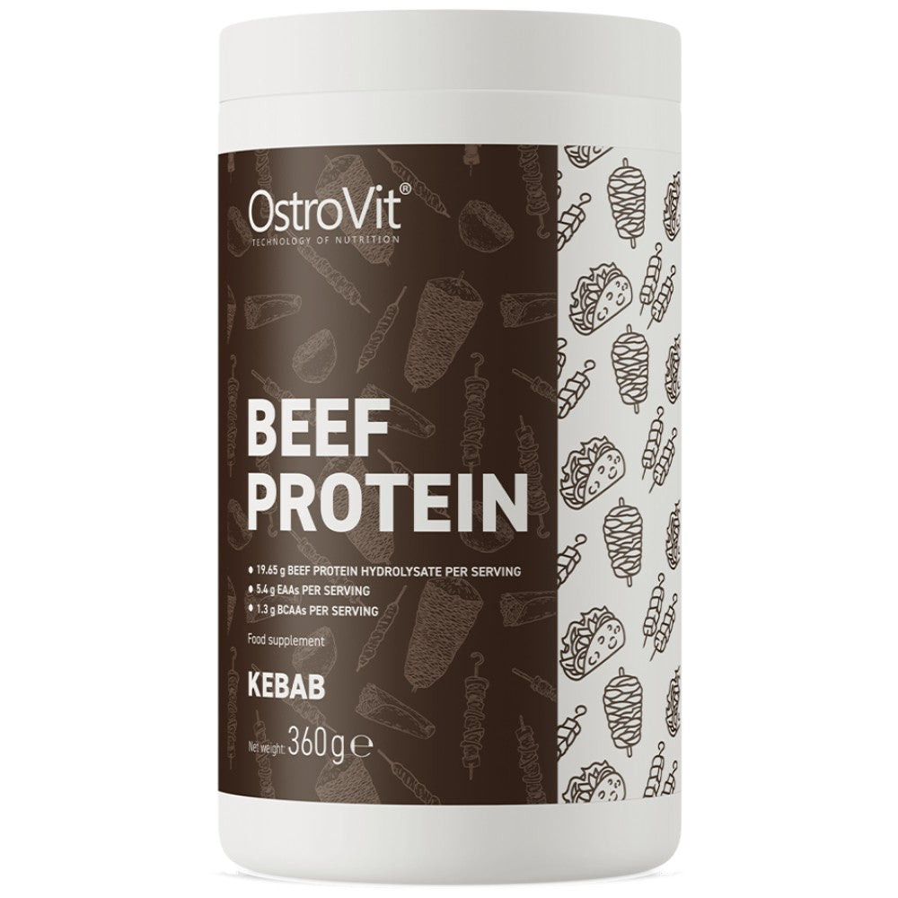 Rindfleisch-Protein-Kebab | Rinderproteinhydrolysat mit Dönergeschmack 360 Gramm