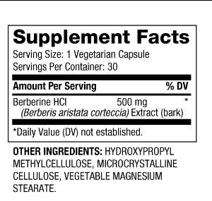 Berberin 500 mg/30 Vcaps