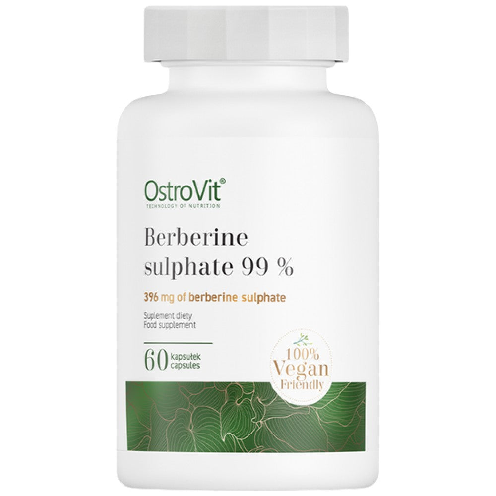 Berberinsulfat 396 mg | 99 % Berberiswurzelextrakt 60 Kapseln