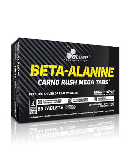Beta-Alanin Carno Rush Mega Tabs 80 Tabs. OLYMP