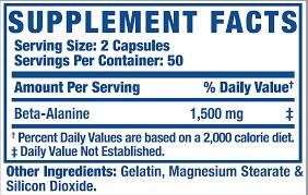 Beta-Alanin XS – 100 Kapseln