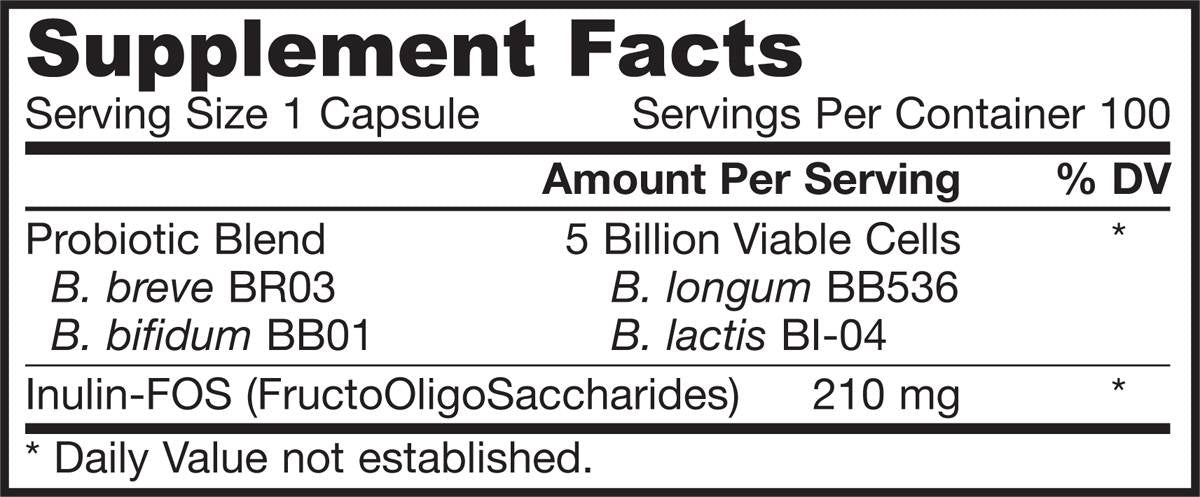 Bifidus Balance + FOS 100 Kapseln