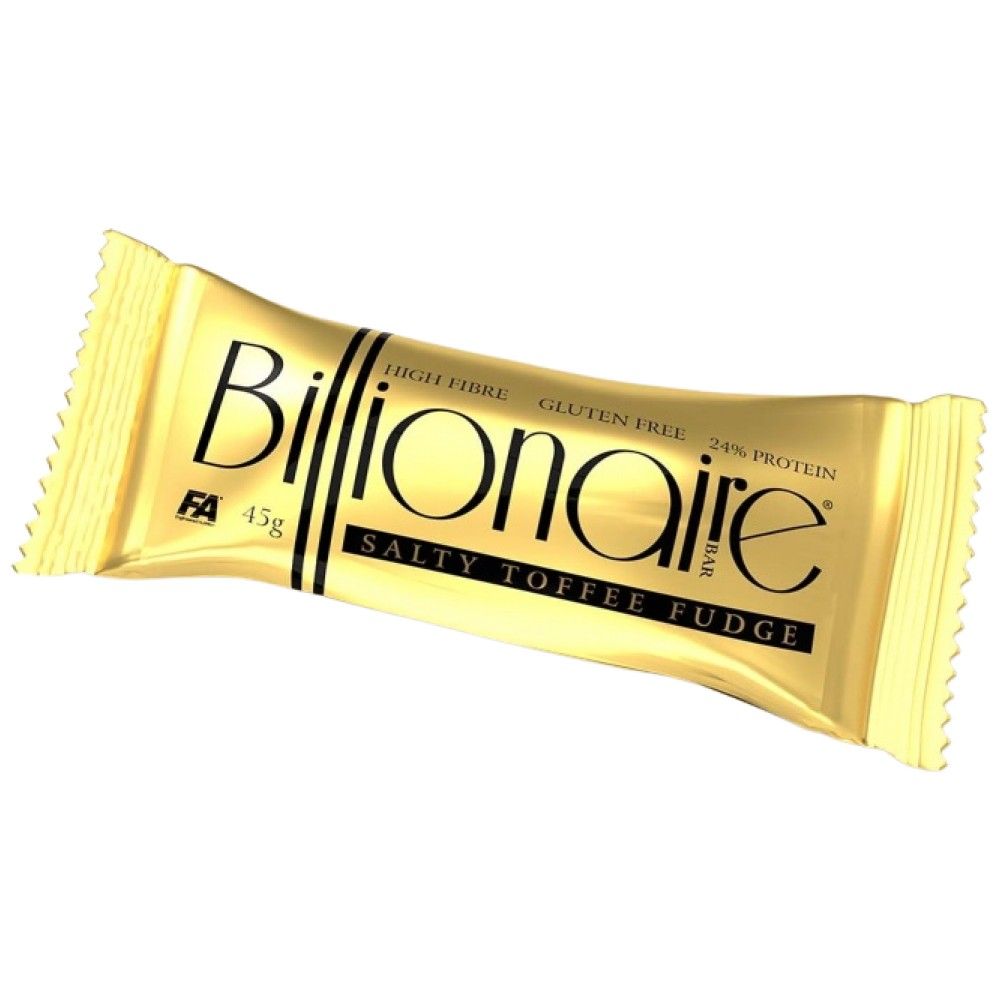 Milliardärsbar | Ballaststoffreich ~ Glutenfrei ~ Proteinriegel – 45 Gramm