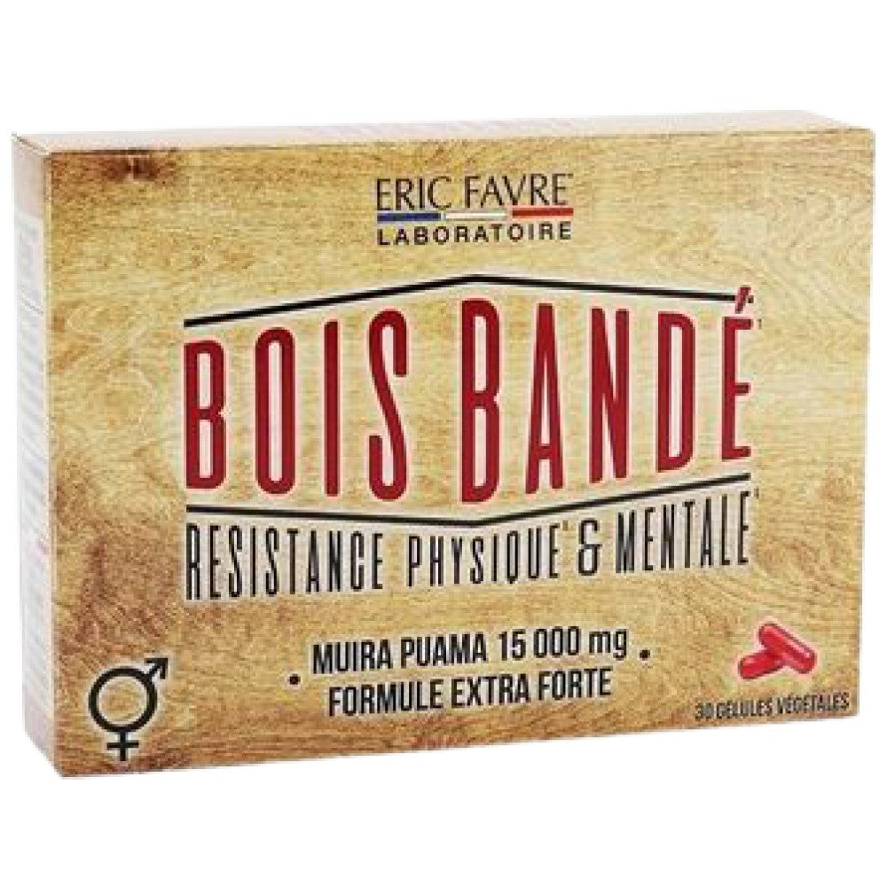 Bois Bande - Muira Puama | Resistance Physique & Mentale – 30 Kapseln