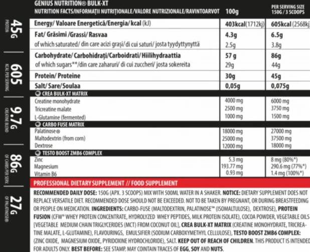 Bulk-XT 4000 Gramm