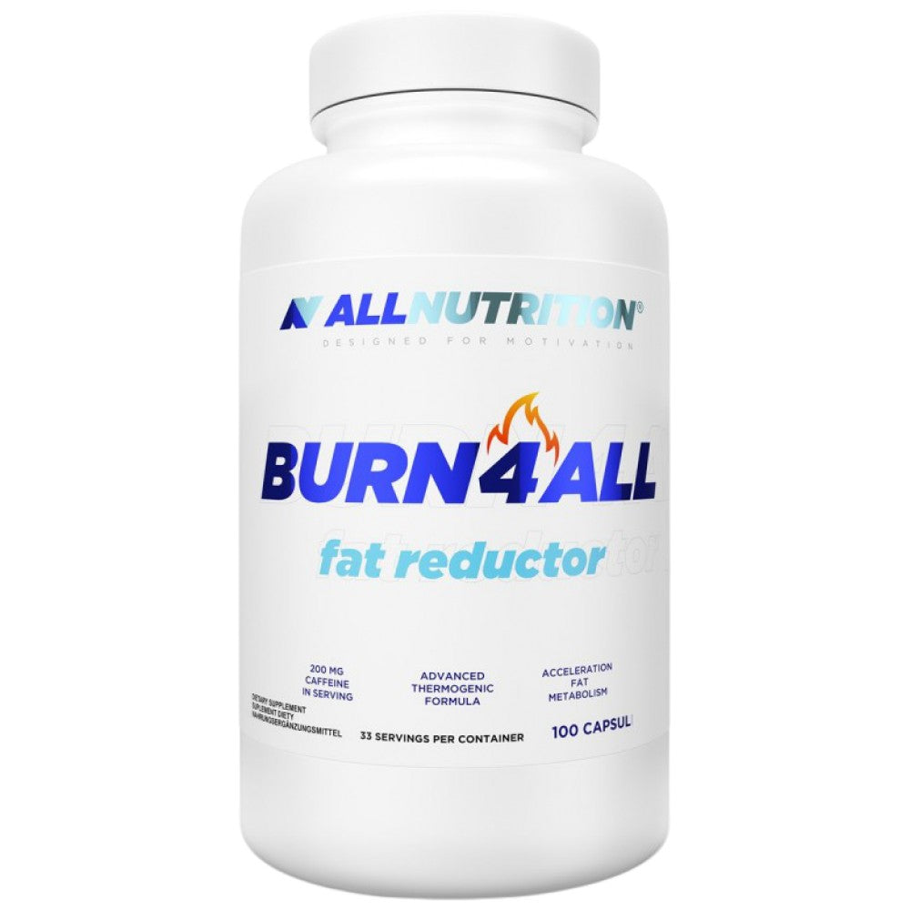 Burn4All | Thermogener Fettreduzierer – 100 Kapseln