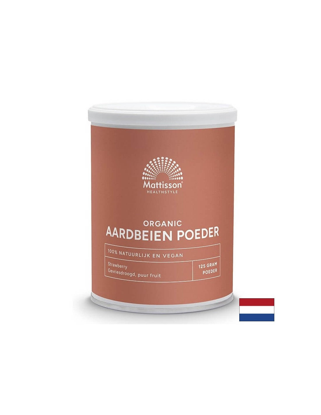 Erdbeerpulver – reich an Vitamin C und natürlichem Geschmack, 125 g