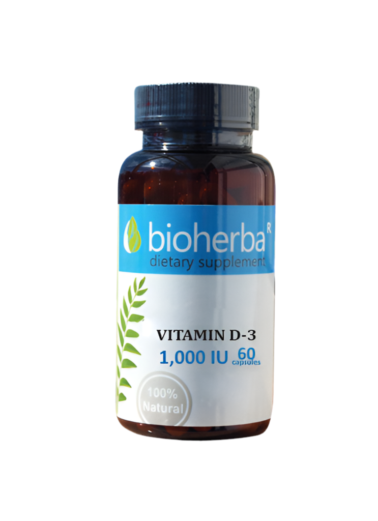 Vitamin D -3 1000 IU - 60 Kapseln