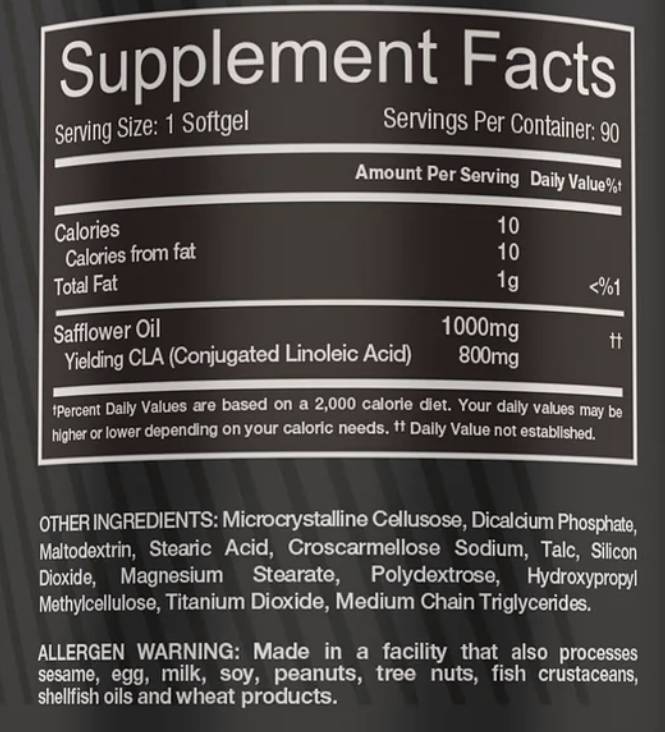 CLA 1000 mg 90 Gelkapseln