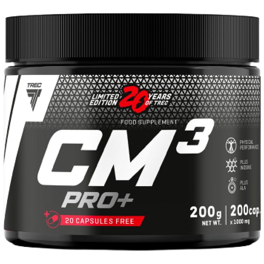 CM3 Pro+ | mit Inosin & Alpha-Liponsäure – 200 Kapseln