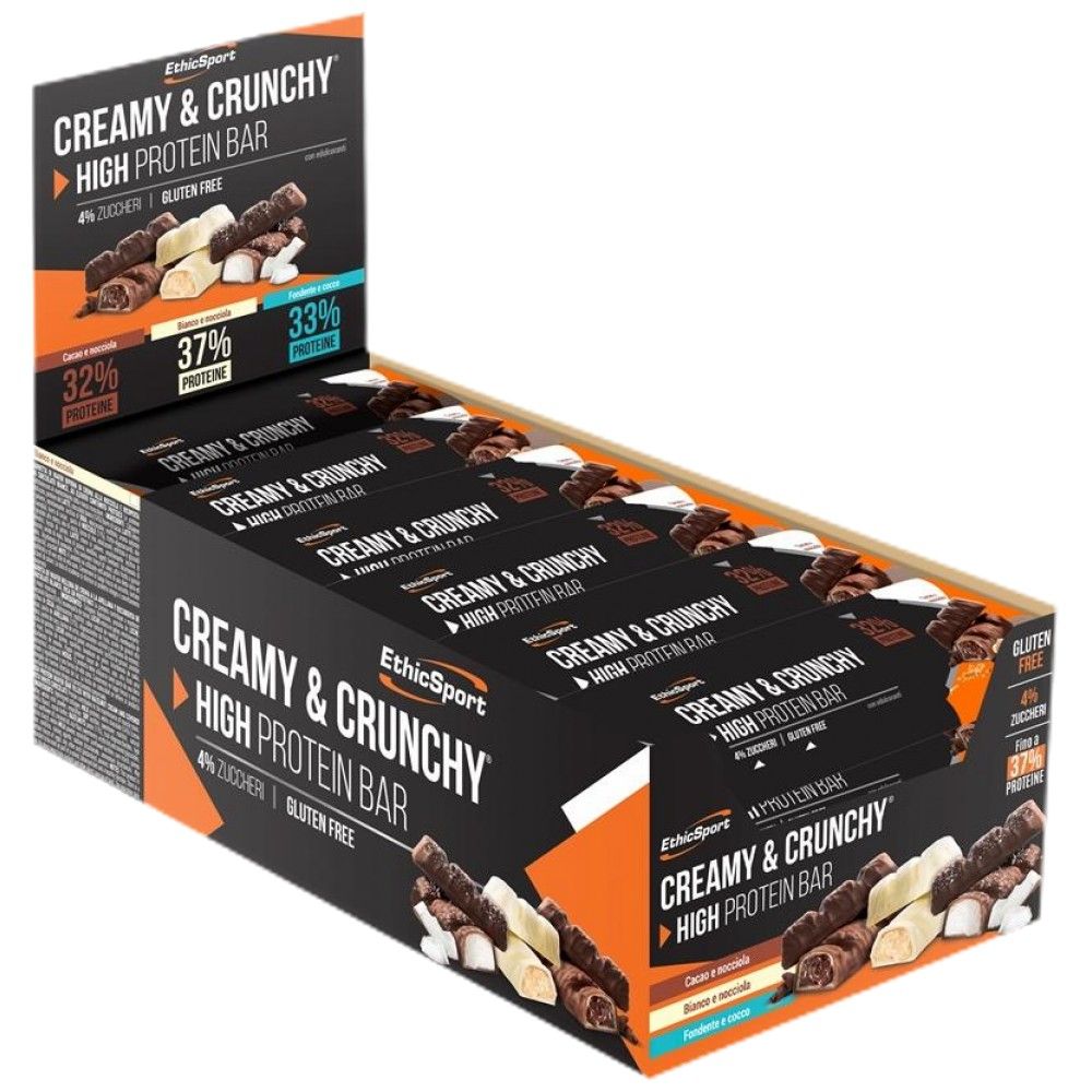 CREMIGER & KNUSPRIGER High-Protein-Riegel – 24 x 30 Gramm