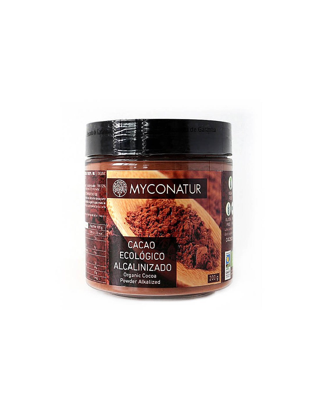 Bio-alkalisiertes Kakaopulver, 200 g <tc>Myconatur</tc>