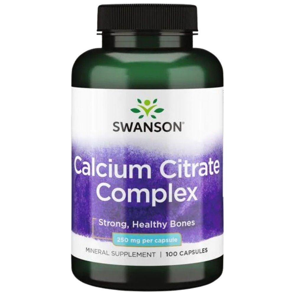 Calciumcitrat-Komplex 250 mg – 100 Kapseln
