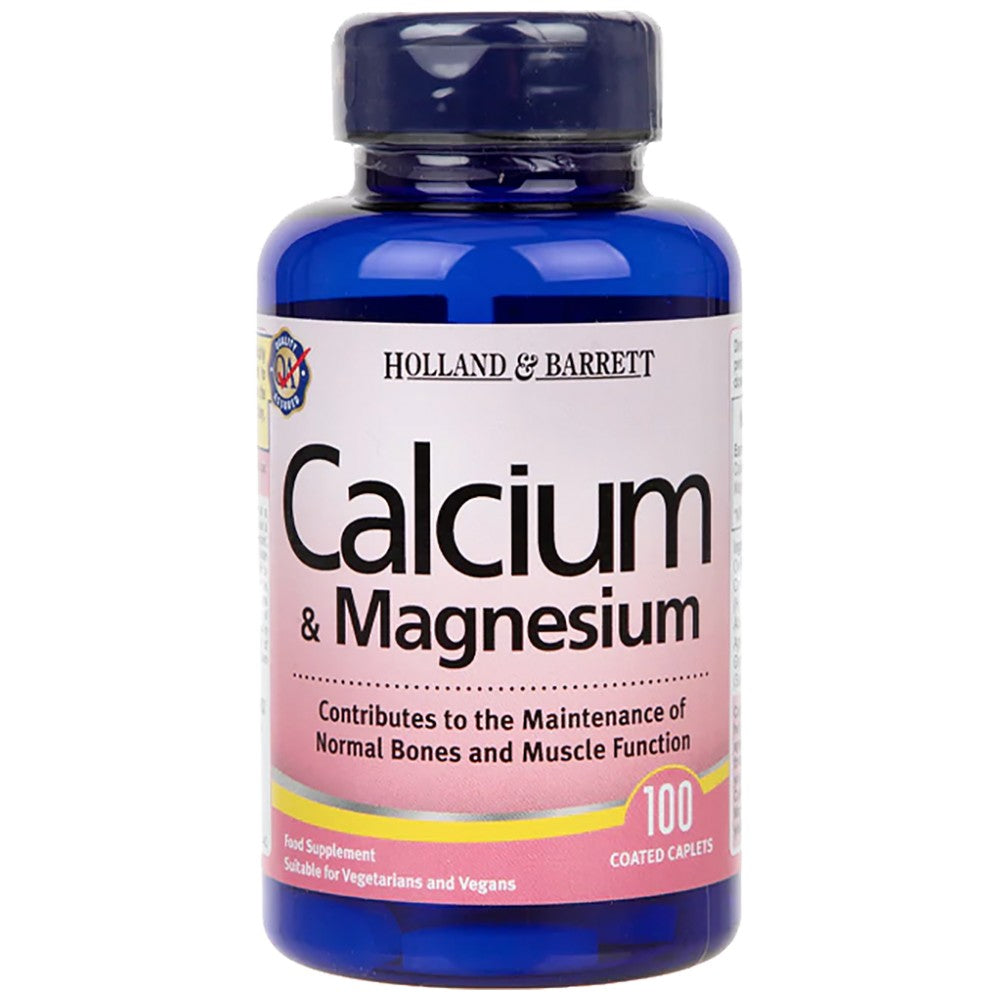 Kalzium und Magnesium – 100 Kapseln