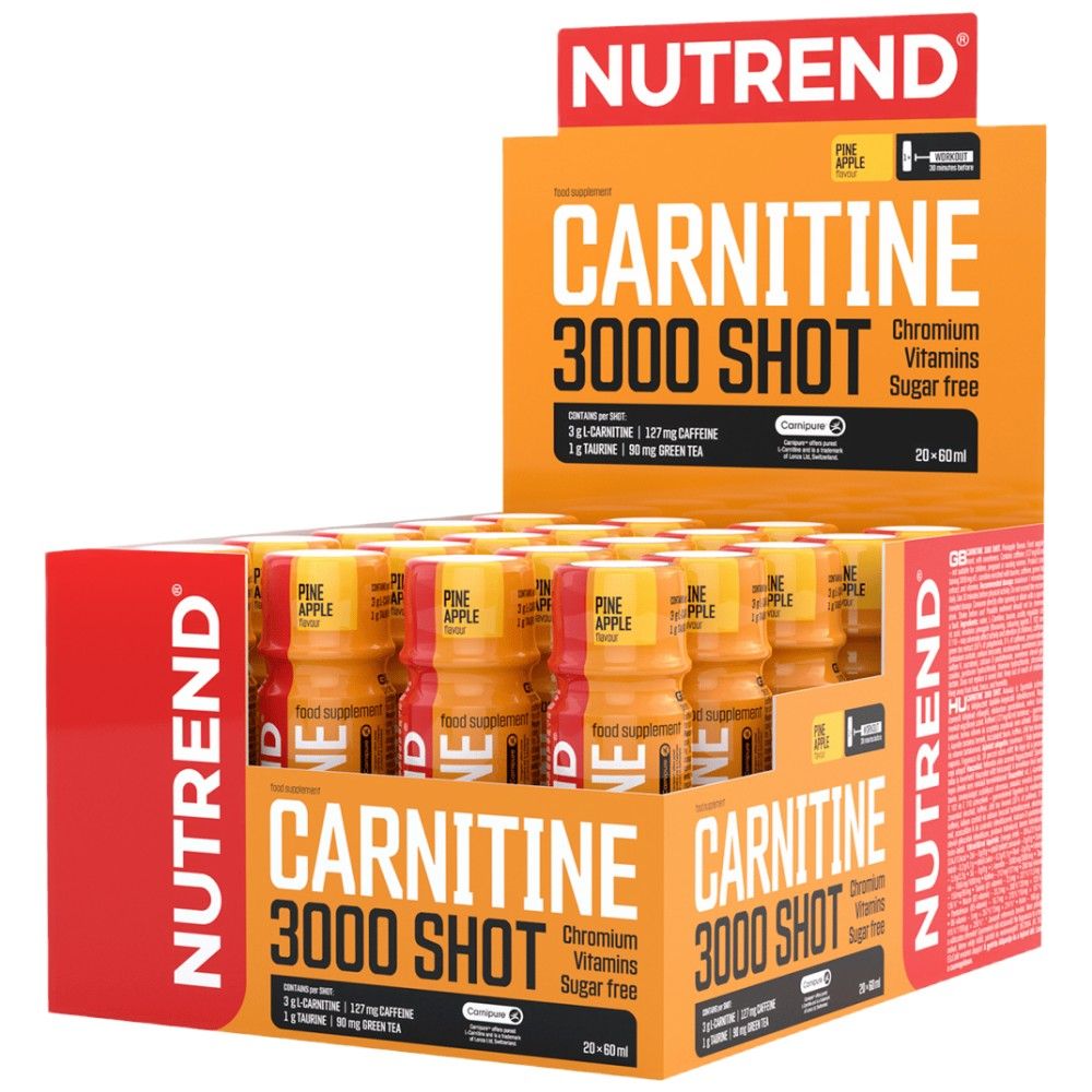 Carnitin 3000 Shot – 20 x 60 ml