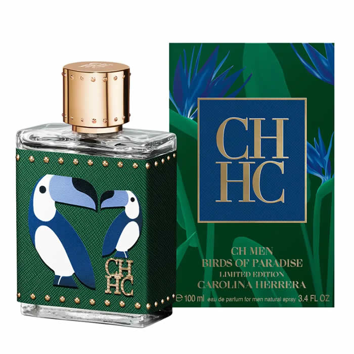 <tc>CAROLINA HERRERA</tc> CH Men Birds Of Paradise Eau de Parfum Spray 100ml Limited Edition