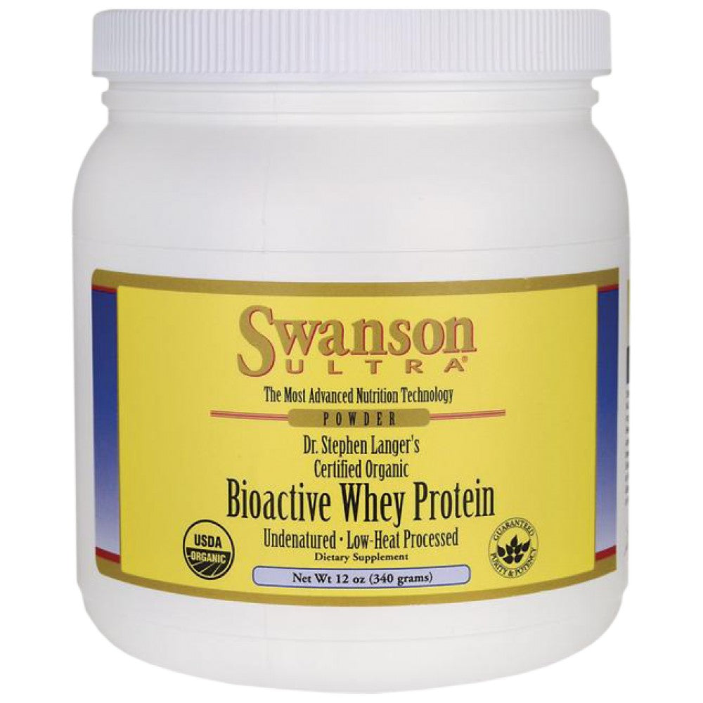 Zertifiziertes organisches unbeständiges bioaktives Molkeprotein 340 Gramm