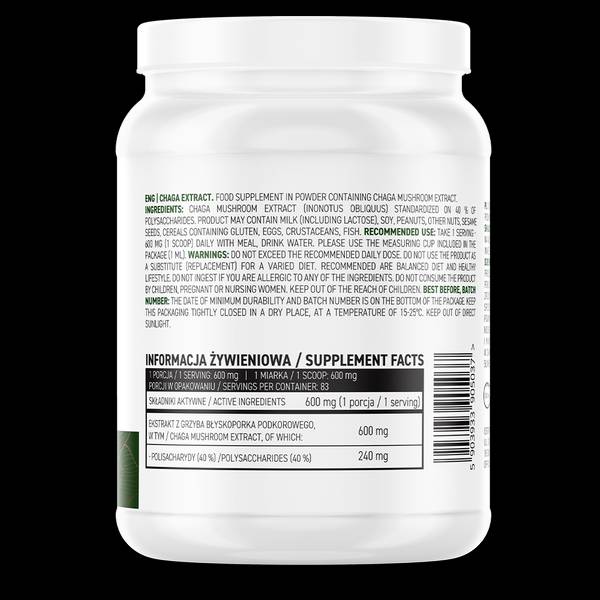 Chaga-Extrakt-Pulver 50 Gramm