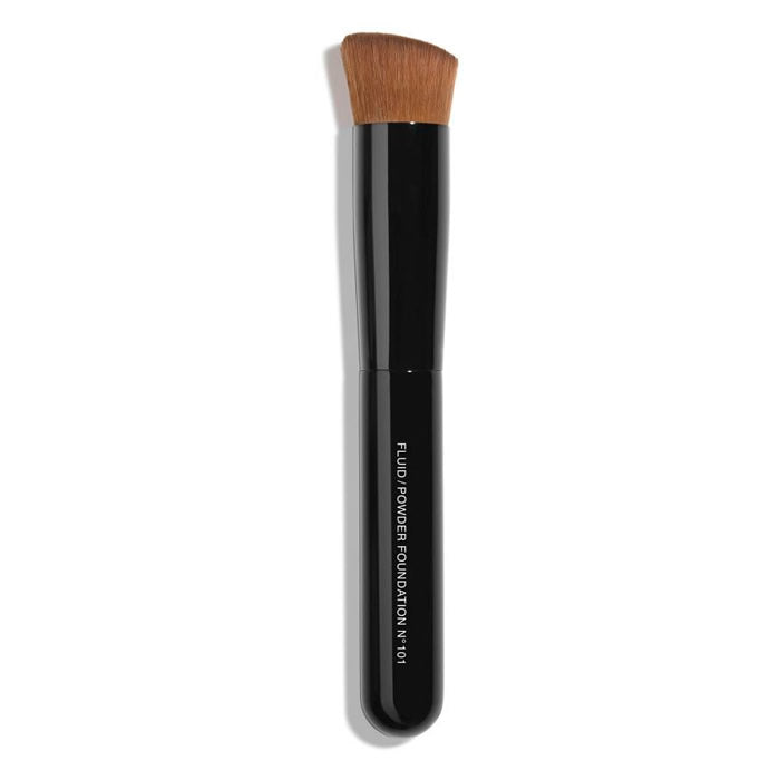 <tc>CHANEL</tc> 2-in-1-Foundationpinsel für flüssiges und pudriges Make-up Nr. 101