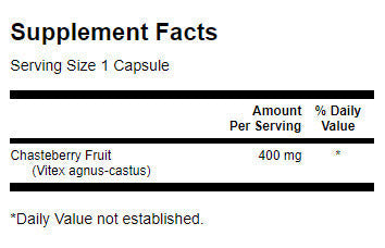 Mönchspfefferfrucht 400 mg./120 Kapseln - 0