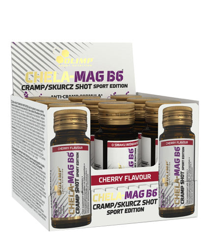 Chela - Mag B6 Cramp Shot Sport Edition Box/9 x 25 ml - GLAS - 0,2