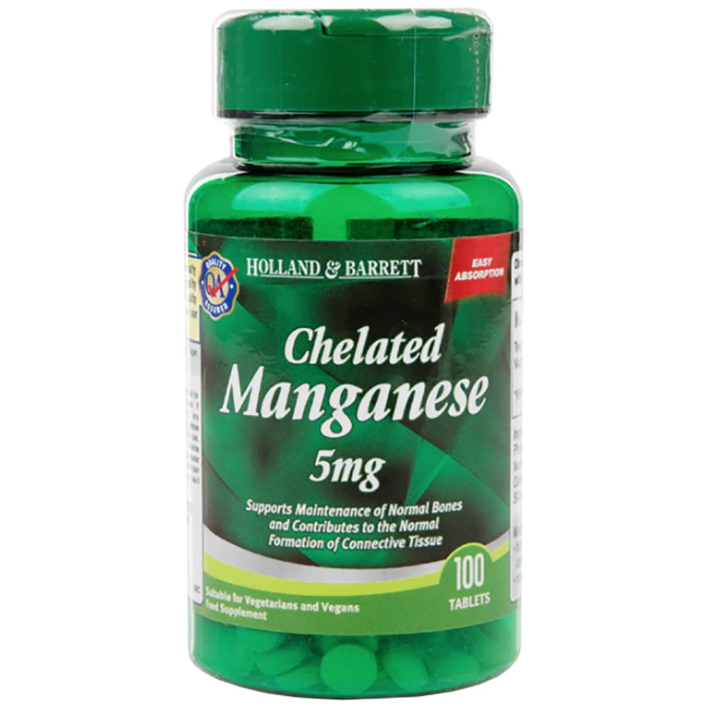 Chelatiertes Mangan 5 mg 100 Tabletten
