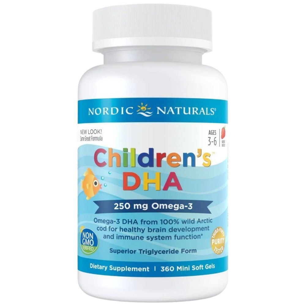 DHA für Kinder 250 mg – 360 Gelkapseln