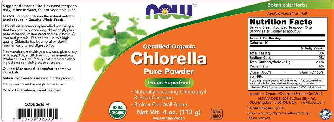 Chlorella-Pulver – 113 Gramm