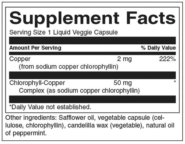 Chlorophyll 104 mg – 90 Kapseln